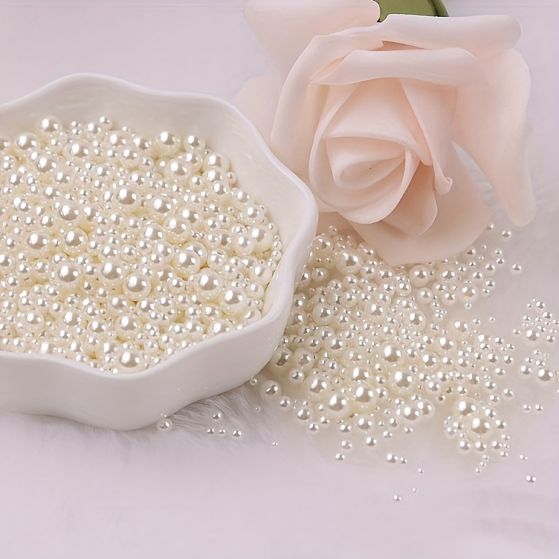 1300pcs, Elegant Beads-no Hole, Vase Filling, High Beads, For Makeup Brush Holder Filled, Table , Wedding, Birthday, Party, Christmas, Valentine's Day, Home Decorations, Flower Decor