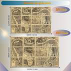 500 sztuk/1000 sztuk, papierowy puzzle, diy puzzle, antyczna mapa świata, elegancki album map wyciskany, odpowiedni do puzzle czasowe, puzzle domowe, interaktywny puzzle dla par; puzzle bożego narodzenia, puzzle walentynkowe, puzzle prezent urodzinowy; zabawka edukacyjna, elegancki prezent