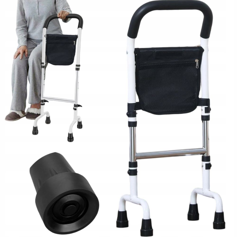 Image of 1 Set 3-in-1 Handrail, Aid, Bedside Handrail, Handrail, Toilet Handrail, Assistive Device, Bed Safety Rail, Support Handrail, Handrail, Weight Capacity: 136 Kg