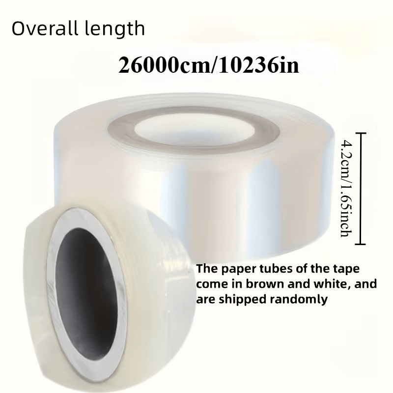 E-shop 1 Rolle Zufälliges Ultra-Langes Transparentes Garten Selbstklebeband, Multifunktionales Pflanzenveredelungsband, - und Wundversorgungsband,
