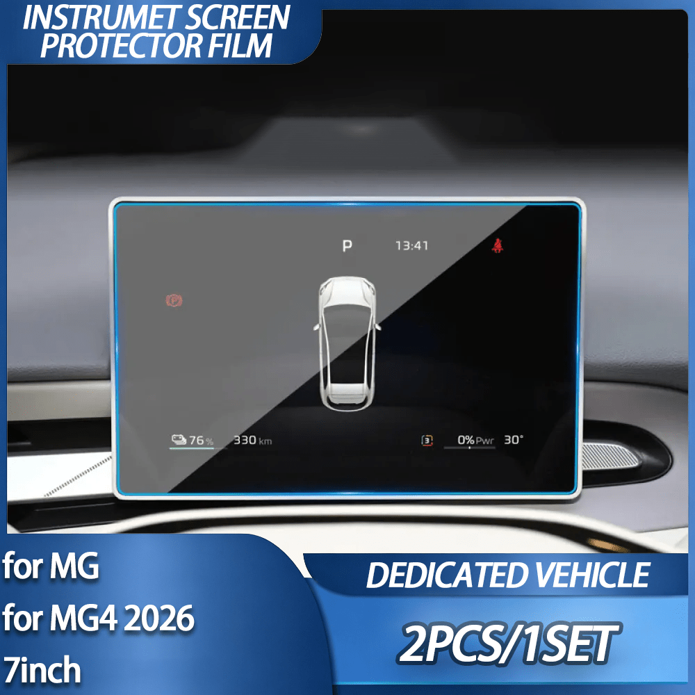 TEMU 2pcs/instrument Screen Protector Film/hd Screen Protectors//anti-fingerprint, Anti-scratch/suitable For Mg For Mg4 2026 7-inch