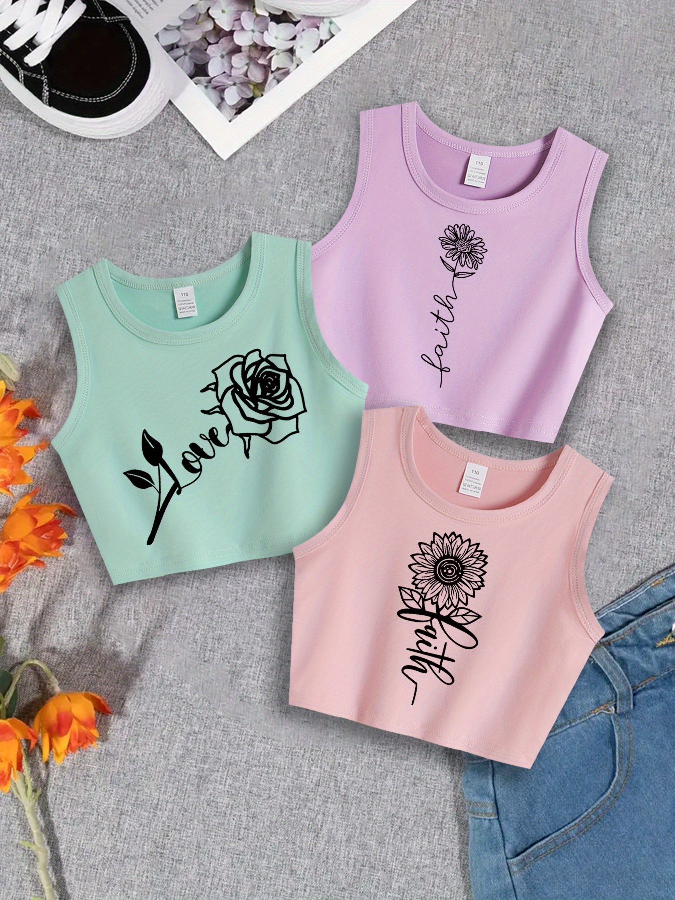 crop top for girls sold on Temu Australia