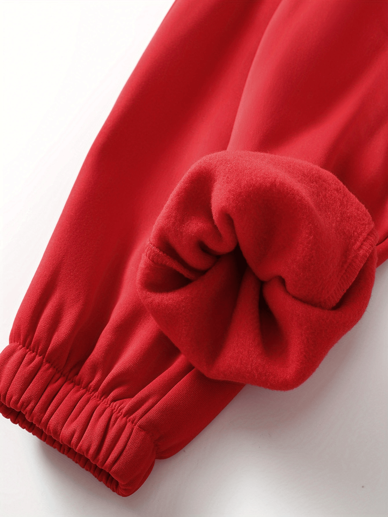 Women'S Cozy Fleece Hoodie & Sweatpants Set - Adorable Cartoon Bear & Heart Print, Black, Long Sleeve, Drawstring Hood, Comfortable Fit for Fall/Winter, Casual Wear|Playful Print|Fleece Lined Clothing