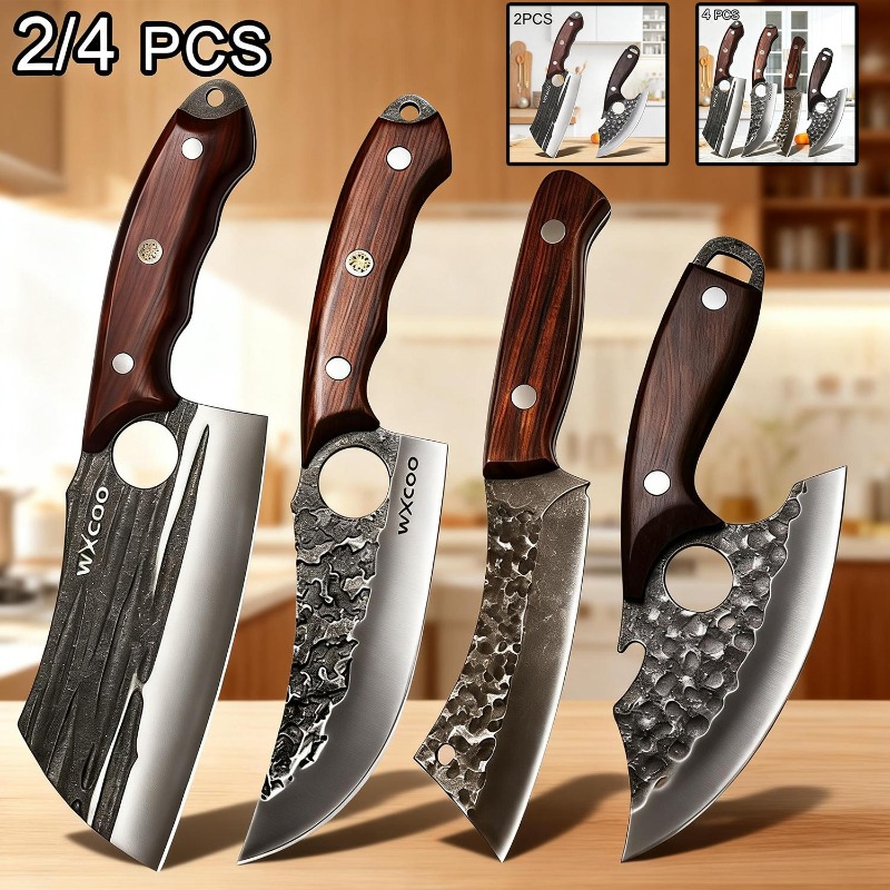 2 4pcs stainless steel knife boning knife sharp fruit knives chef kitchen knife ideal for home use ideal for cooking ideal for womens kitchen gifts