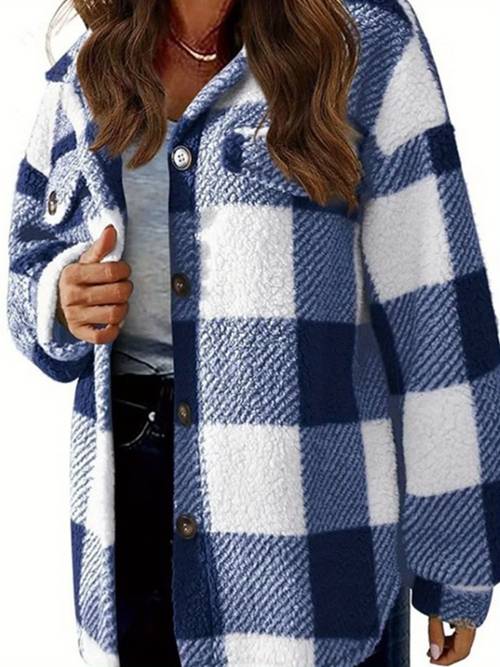 plus size womens long sleeve button front casual coat with turn collar non stretch fall winter outerwear in brown white black beige for everyday formal outfits seasonal design quality stitching stylish coat fall fashion durable fabric office wear