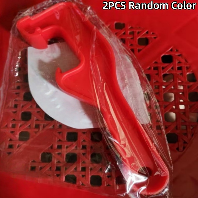 TEMU 2pcs (20cm/7.87in) Durable And Sturdy Plastic Can Lid Opening Tool - 5 Gallon Paint Can Opening Wrench, Lightweight And Comfortable Grip Design,
