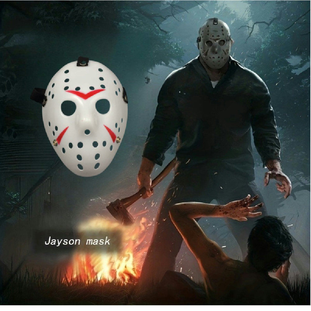 

1pc Jason Hockey Mask, Plastic , Halloween Party Cosplay Accessory, Horror Movie Icon Costume Prop