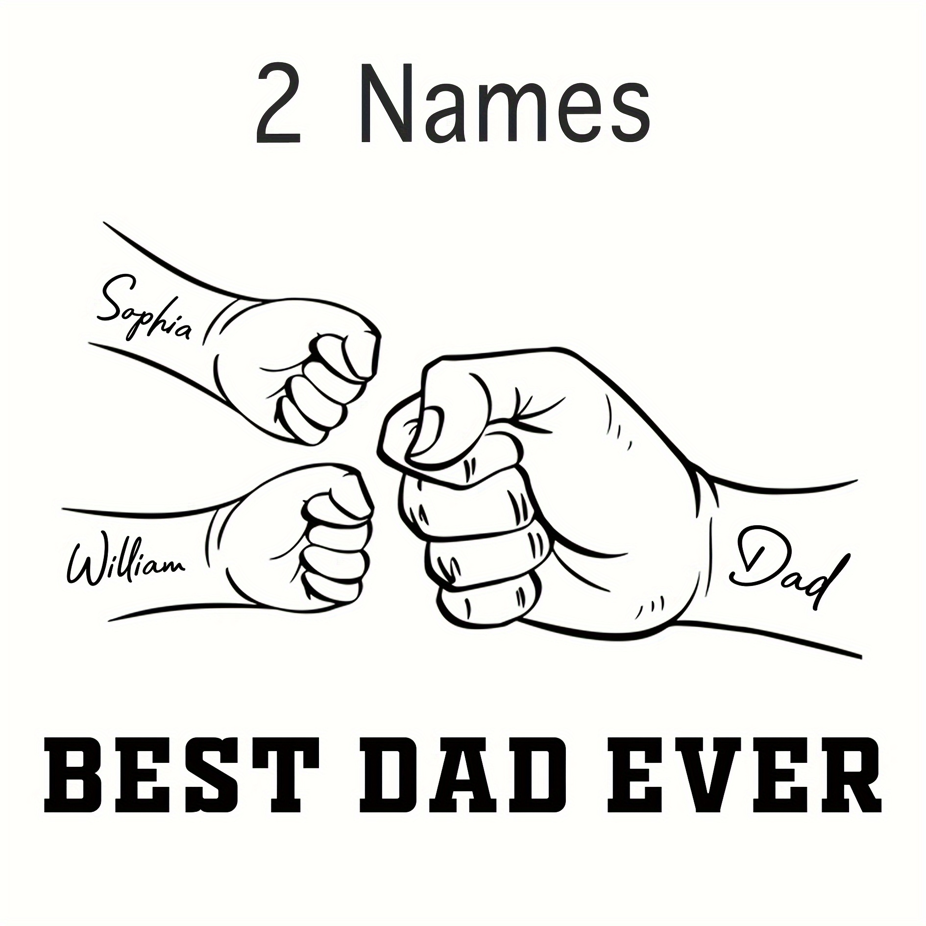 TEMU Personalized Leather Wallet With Bump Design - Engraved "best Dad Ever" Name, Ultra-thin Card Holder, Father's Day Gift, Brown, Father's Day Gift | | Leather Wallet, Leather Wallet