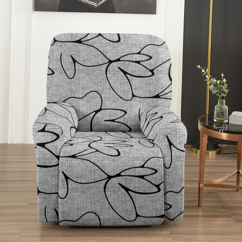 TEMU [Activación] Elástica Estampada para Sofá y Silla, para Sillón Individual, Protector Elástico Antideslizante para Silla y Sofá, Desmontable