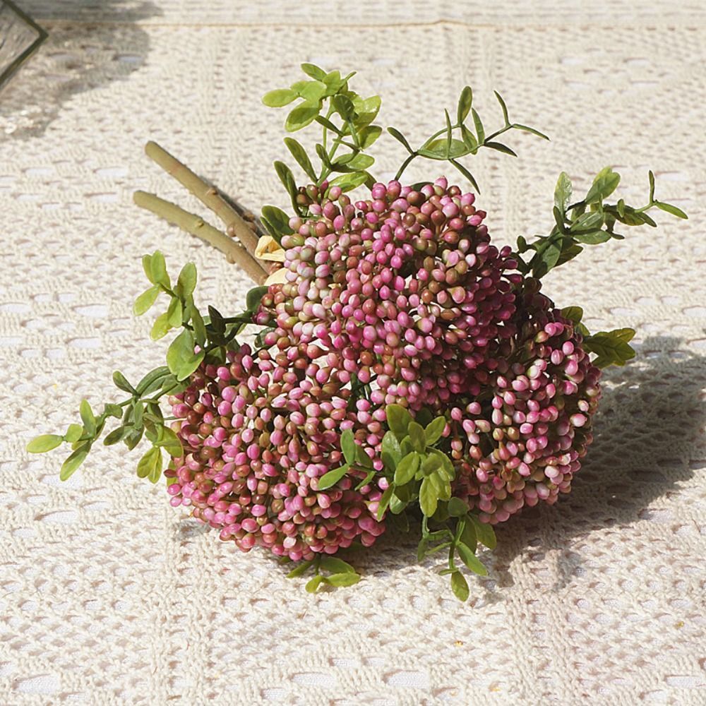 Realistic Artificial Plant Flower Arrangement Handmade Exquisite Fake Flower Plastic Simulation Flowers