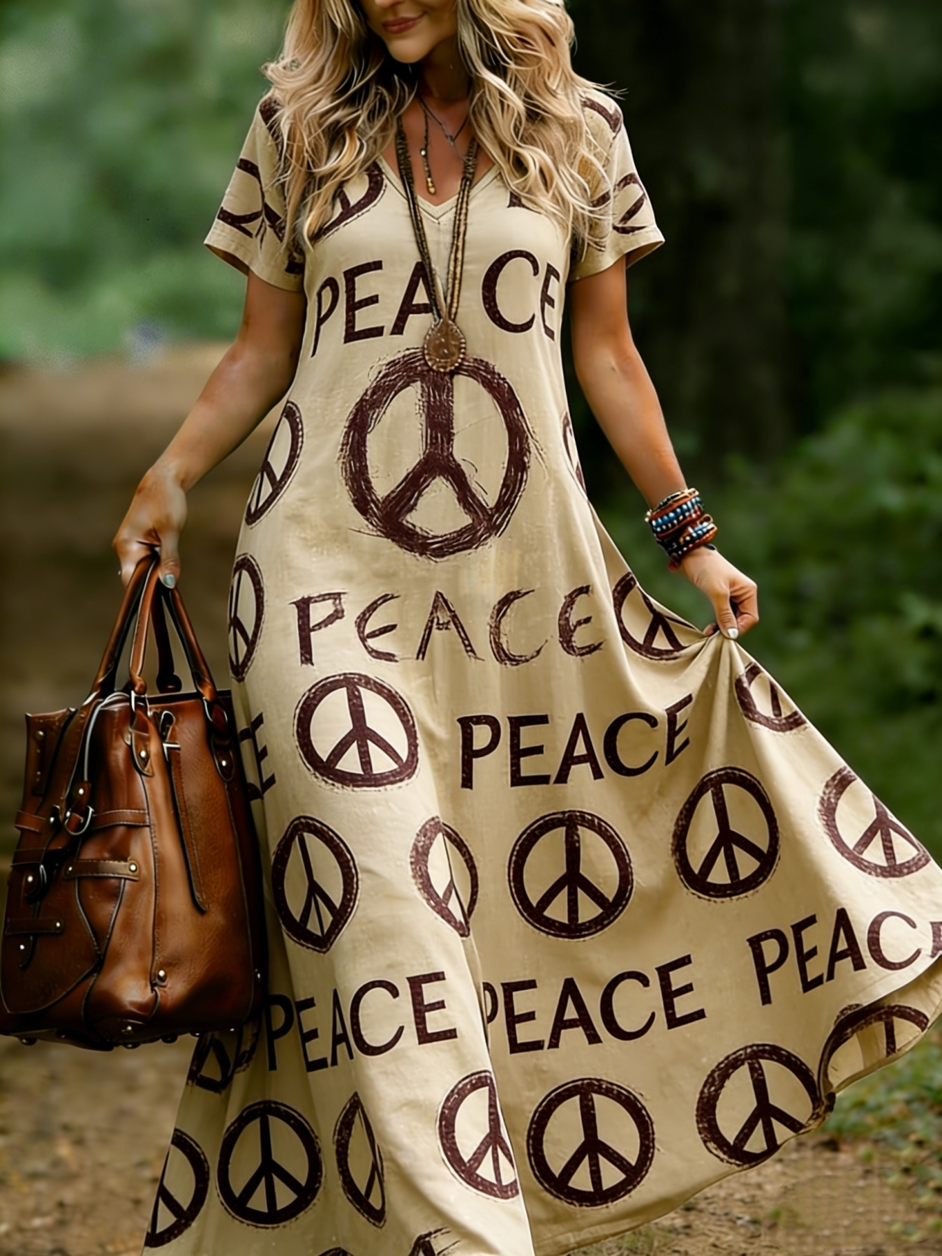 dress hippie sold on Temu United States