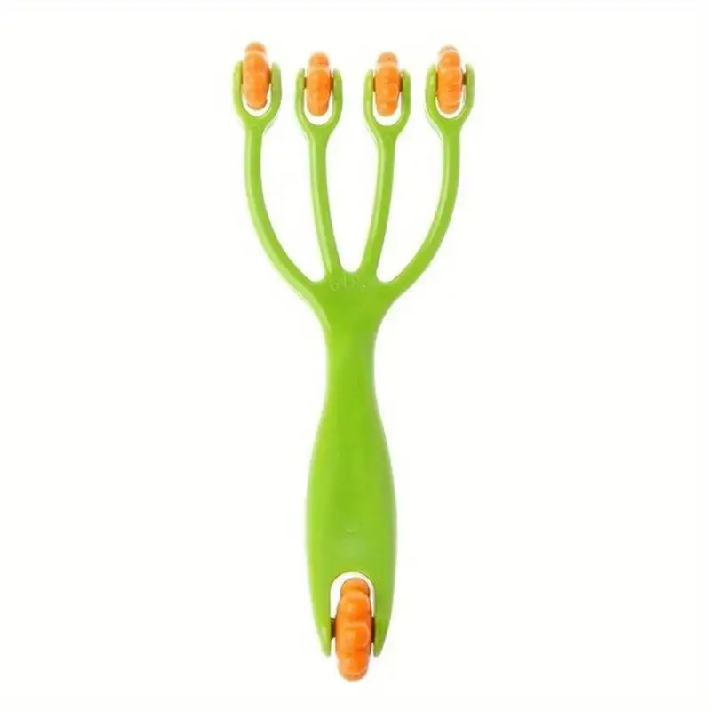 Image of The 4 Claw 5 Wheel Manual Massager For 2025 Is To Soothe Muscles, Particularly In The Waist, Back, Neck, Legs, And Head. It Serves As A Perfect Option For Massage And Spa, Can Help Fascia Tension