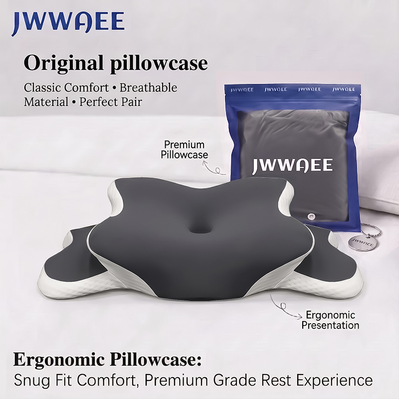 TEMU -shaped Pillowcase, Featuring With A Zipper Closure. The Fabric Is Soft And Breathable, Making It Ideal For Sleeping. Machine Washed And Is