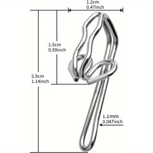metal curtain hooks tape head hooks for curtains 2 9x1 2cm 200 pack
