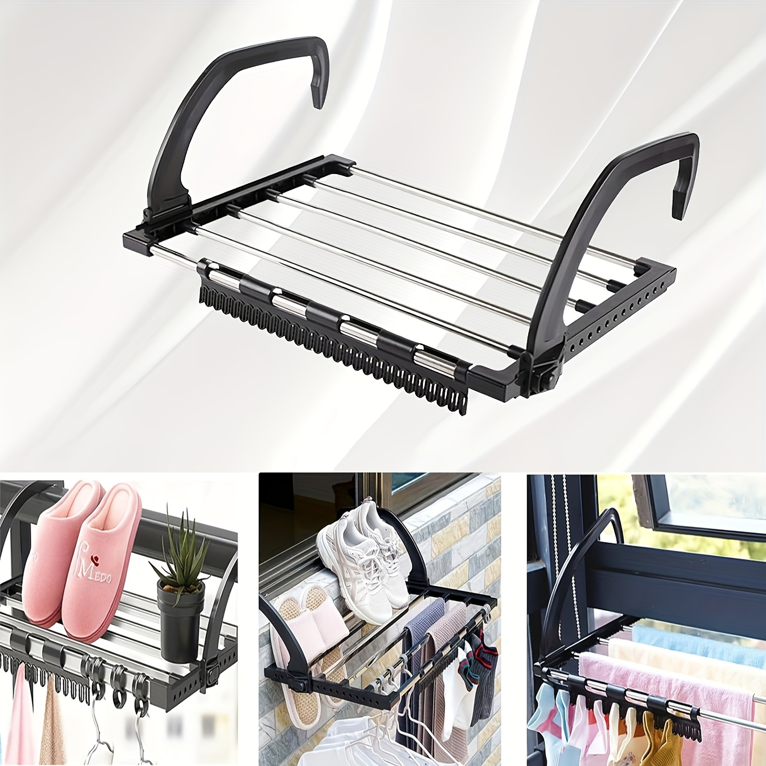 Ropa Plegable Tendedero De Ropa Radiador Mulig Tendedero Radiador