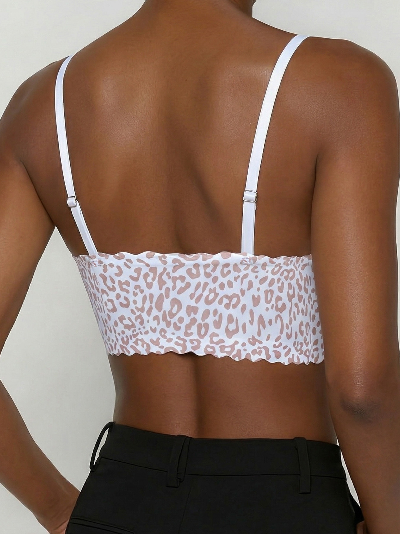 2pcs Women's Jelly Gel Bra Set, Seamless & Comfortable