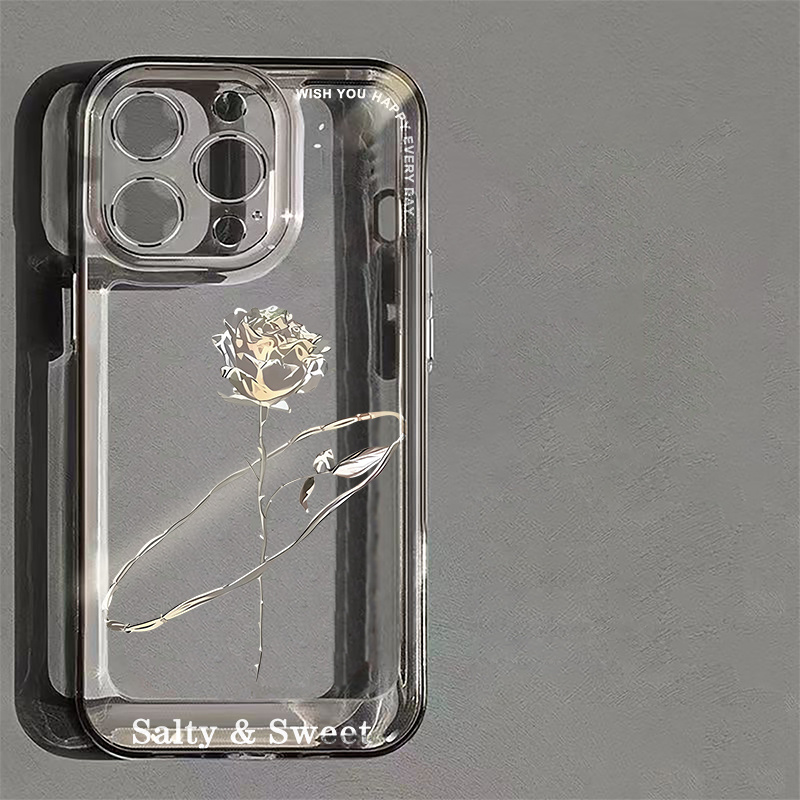 NITITOP Handyhülle Für IPhone 11 Pro – Transparent Mit Blumen, 1-2 Kartenfach & Kameraschutz | Weiches TPU