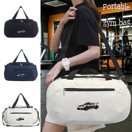 for sports car large capacity gym bag tote bag popular travel bag for sports training and outdoor use suitable for swimming yoga fitness short trips and overnight use unisex christmas gift halloween gift holiday gifts