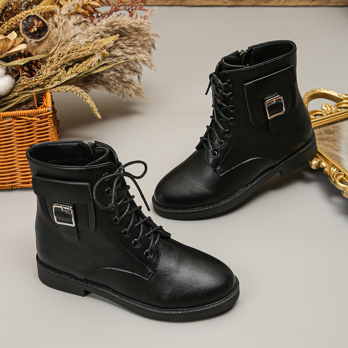 Botas Militares Botines Springfield Mujer 2019 Botines Negros
