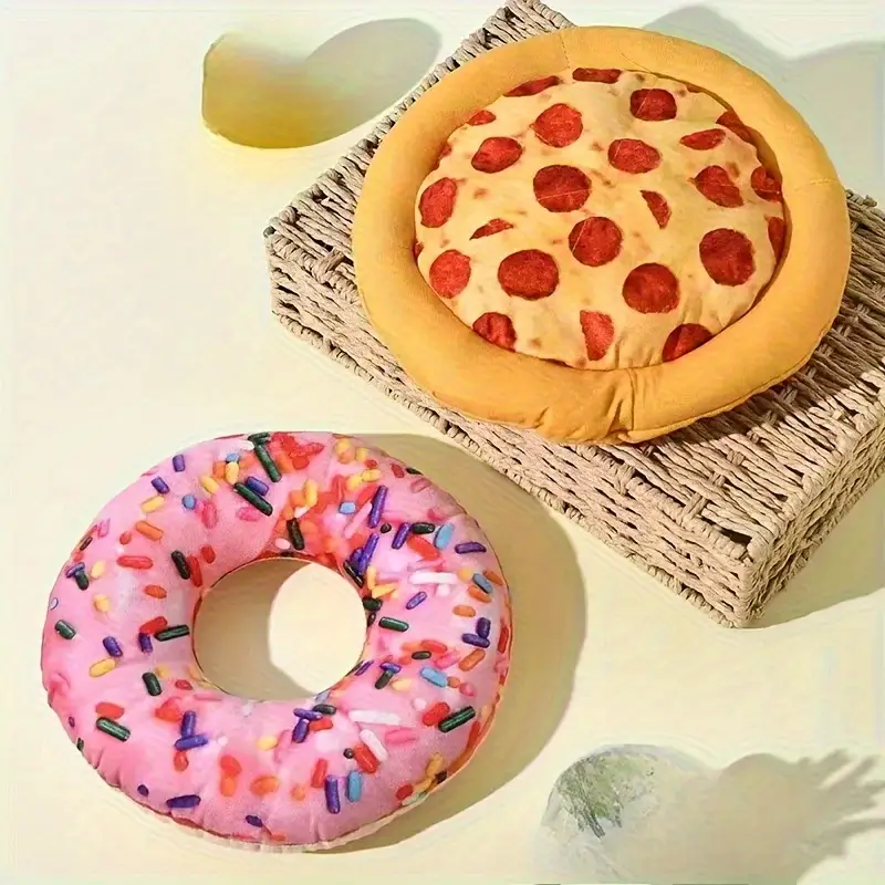 1 plush toy bite resistant wear resistant interactive teething toy with soft polyester chew toy for breeds no battery needed design details 3