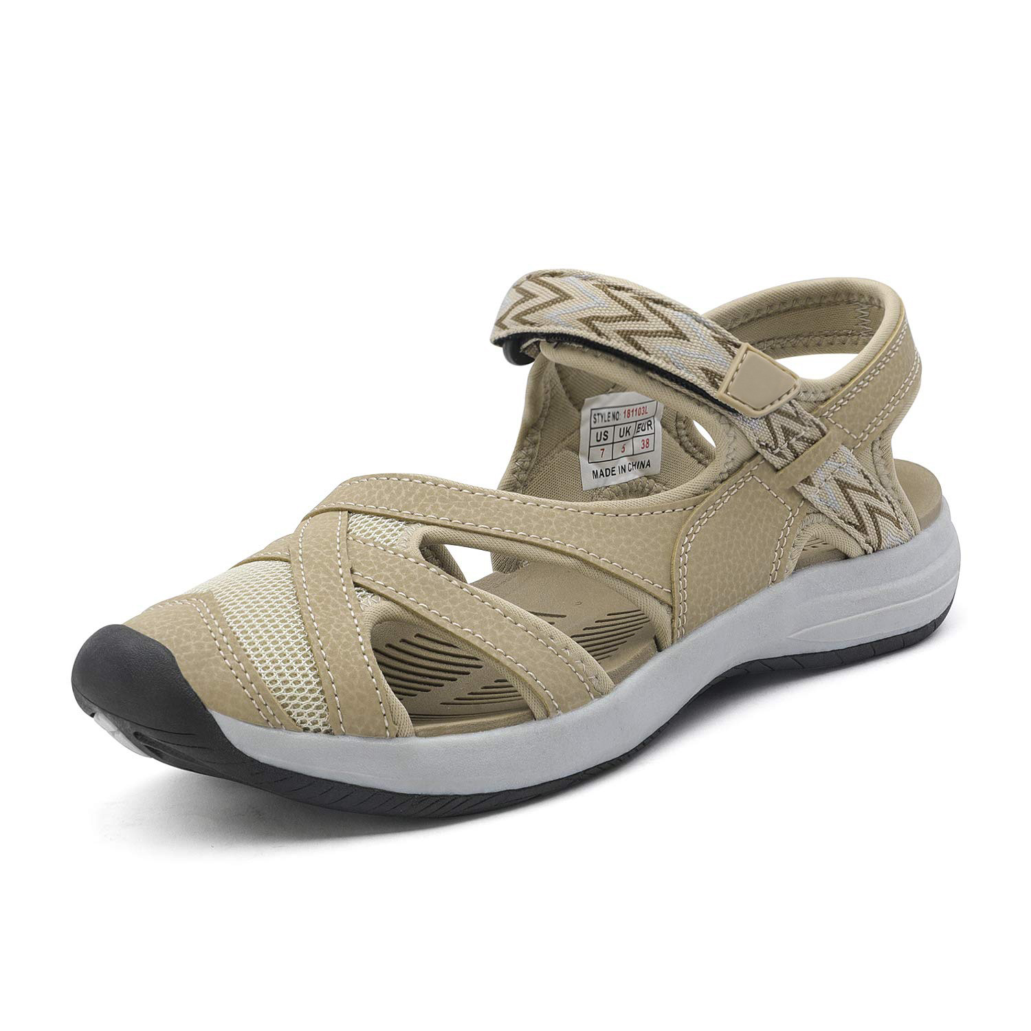 Dream Pairs Women's Outdoor Trekking Sandals - Tpr Outsole & Soft Midsole Shoes For Walking & Casual Trail Wear, Women Shoes