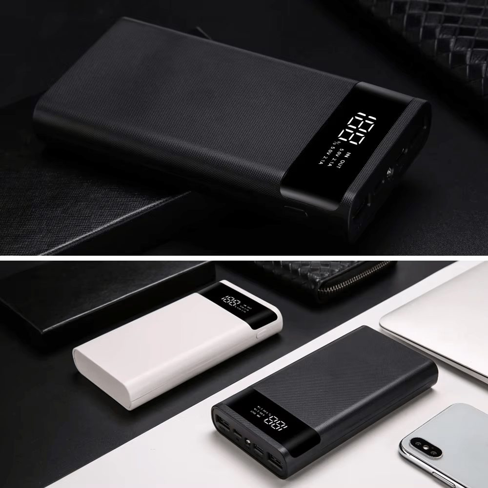 power bank case external battery charge storage box shell Temu Oman