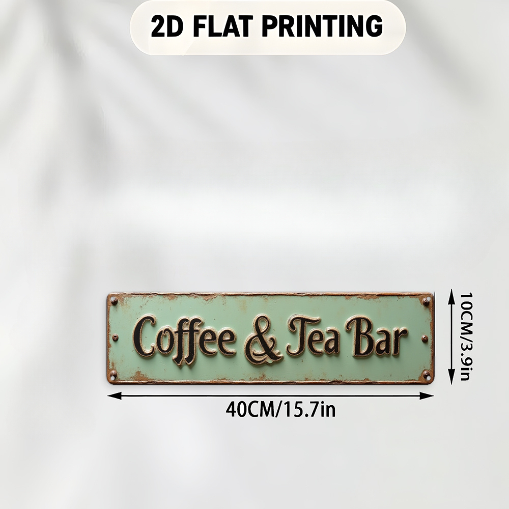 TEMU 2d Flat, A Gift Suitable For All , This 2dflat Wooden Sign Features Stylish European-style Decorations, Perfect For A Vintage Rustic Charm To