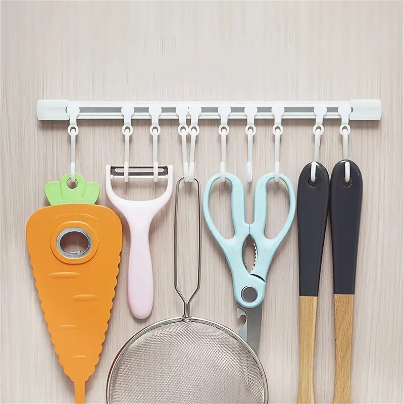 

1pc -mounted Organizer, Plastic , Install, - Hanging For And ,