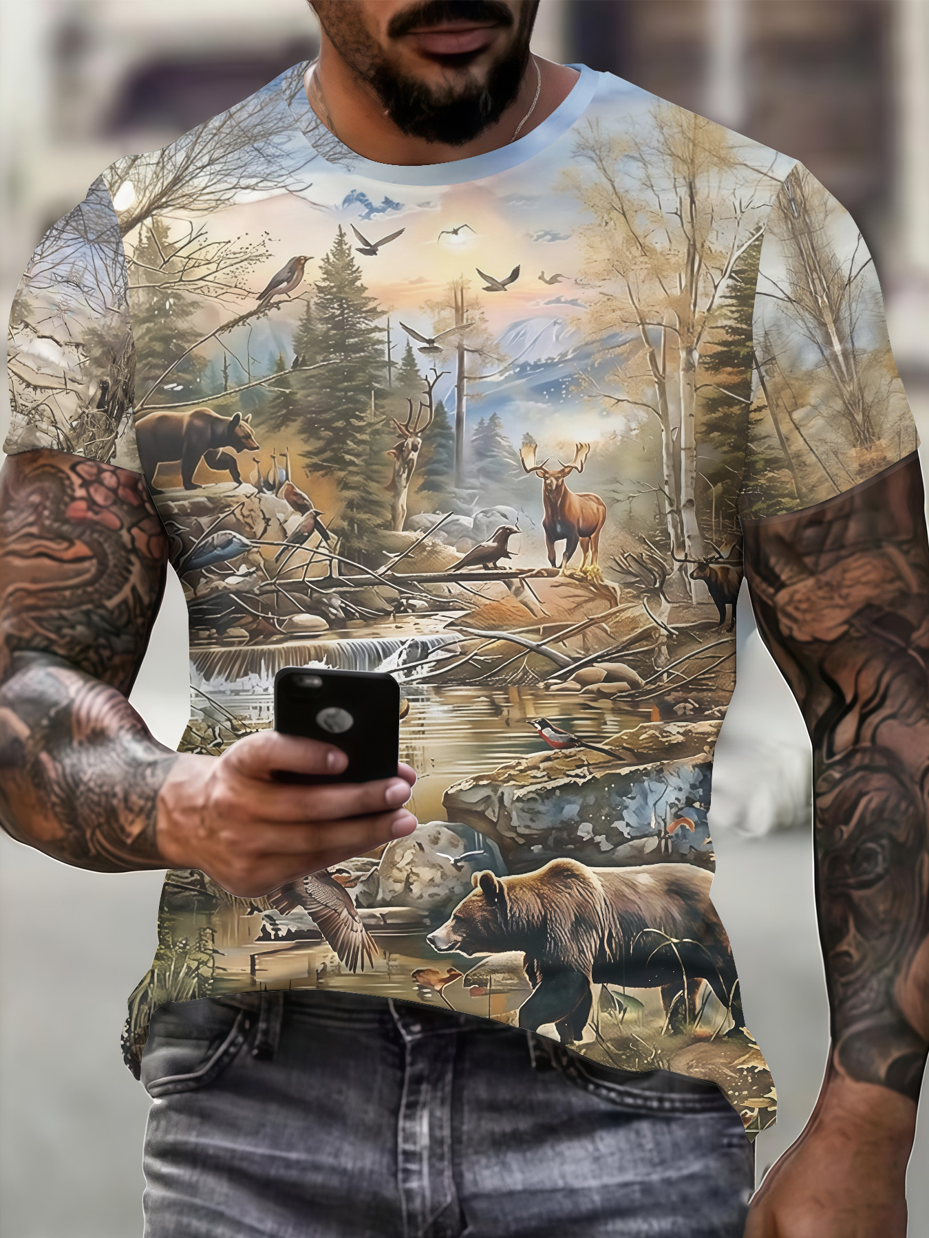 GILDAN GN3000 - Duurzame Katoenen T-shirt Met Moderne Pasvorm - Wit | Groothandel Kleding: Nederland