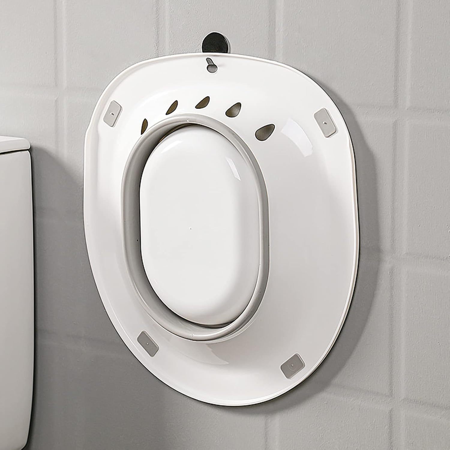 Image of 1pc Bidet Toilet Auxiliary Female Private Washing Pregnant Women Squat-free Care Basin Care Basin