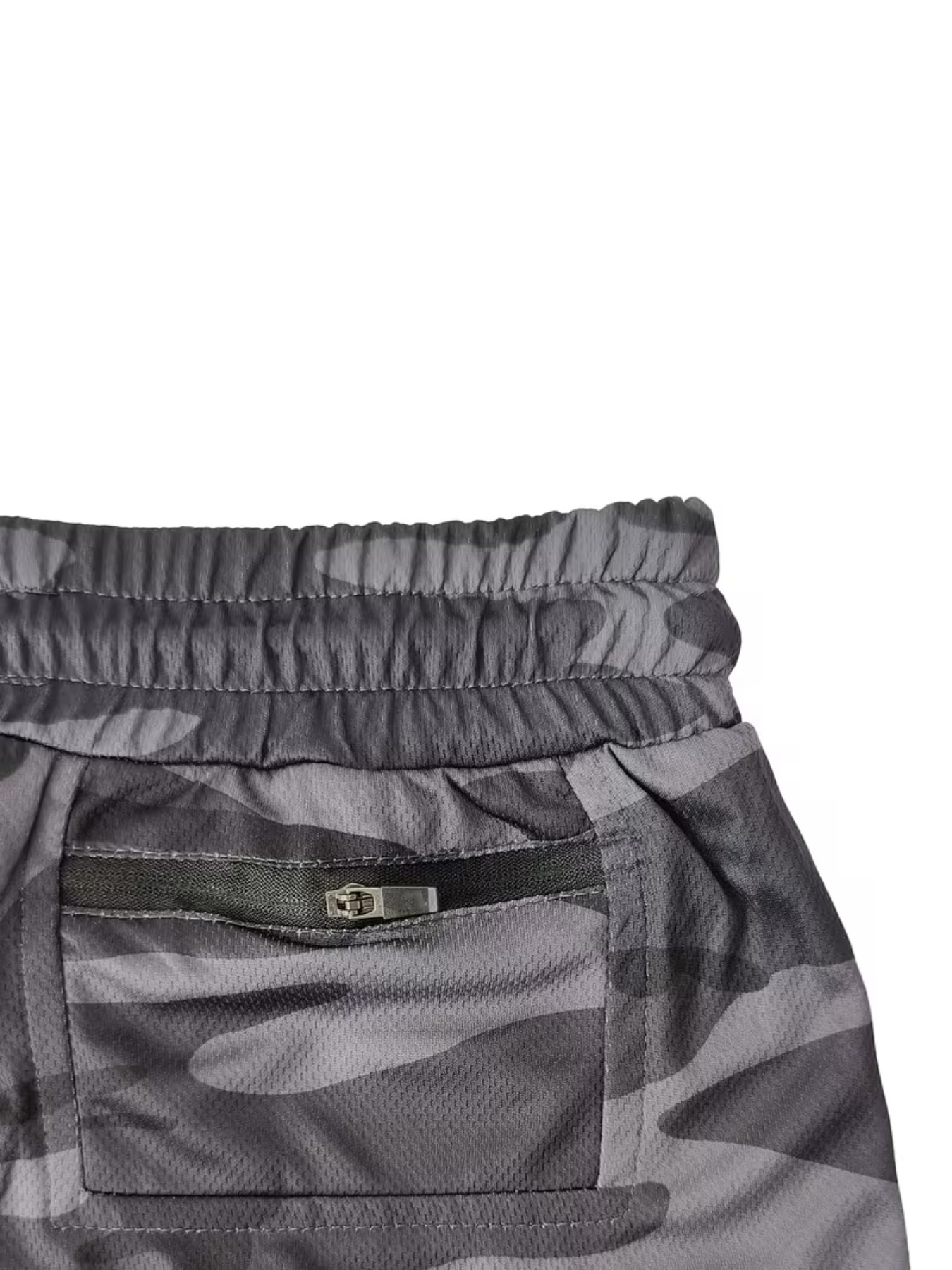 Men'S Running Shorts | Regular Fit, Slight Stretch Fabric, Print Pattern, Drawstring Detail | Suitable For Sports, Training, Hiking & Outdoor Activities In Summer