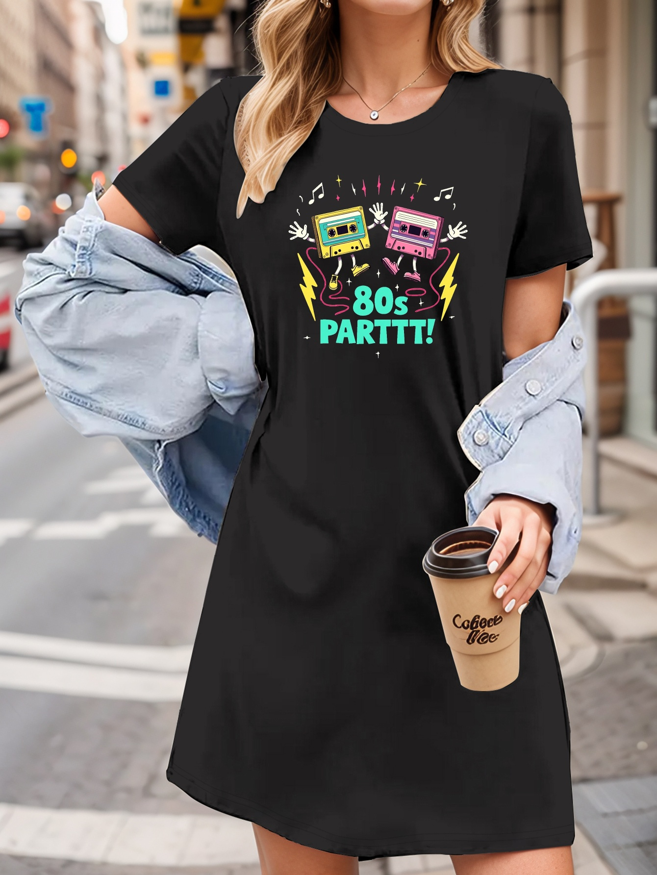 80s Party 80s Casual Women's Wear Women's 80s Retro Graphic T