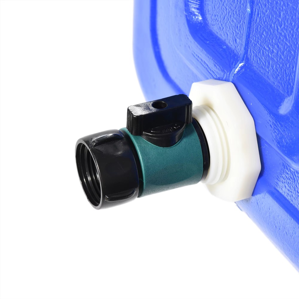 PATIKIL 2-Pack 3/4" NPT Plastic Barrel Faucet, Polyethylene Spigot With Gasket & Nut, For Standard Water Drums