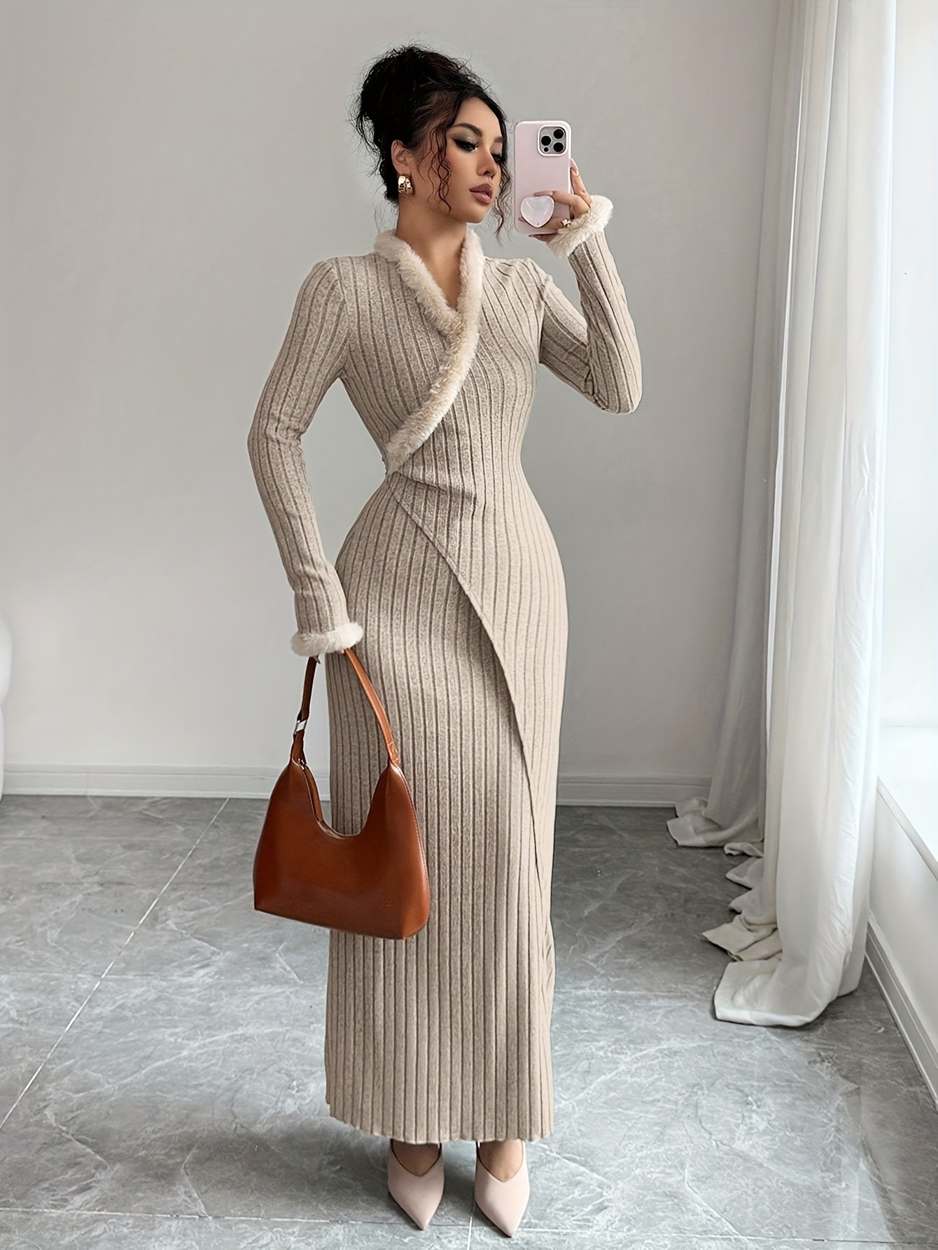 sachin and babi light blue dress Buy Roman Blue Collar Detail Knit Shift Dress from Next Indonesia main image 1