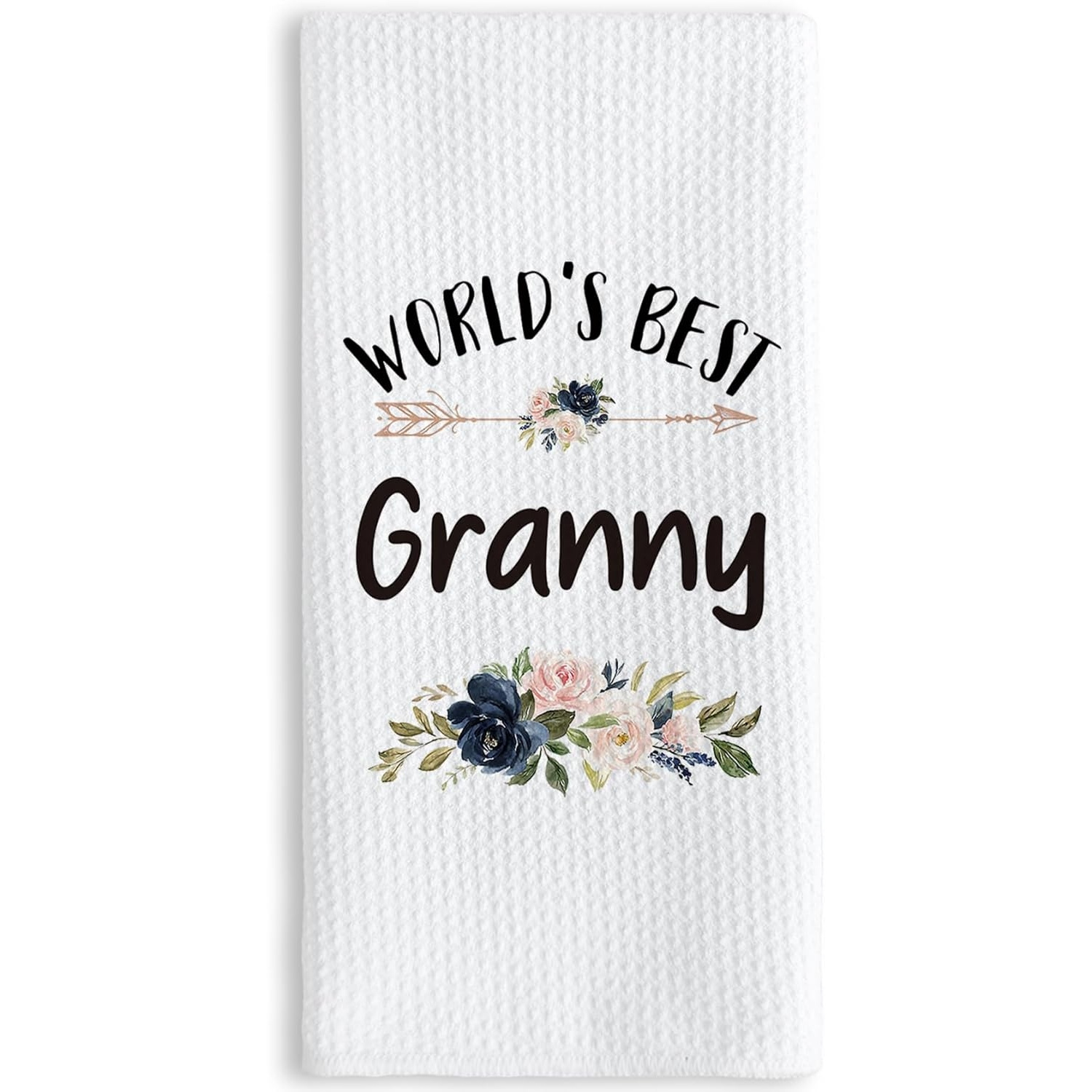 TEMU Best Towel 18 X 26 Inches, World's Best And Absorbent Tea Towel For Kitchen, Birthday Christmas Thanksgiving Gift For Granny