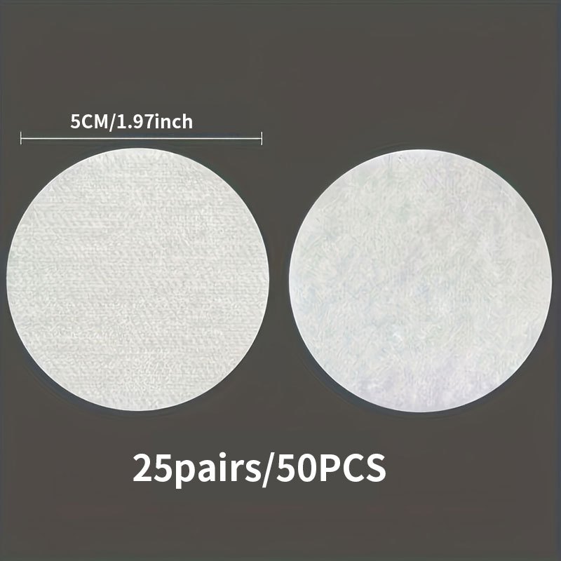 E-shop 25 Paar 50 Stück Hochleistungs Anti-Rutsch Gripper Pads - Anti-Rutsch Bodenbelag, Matratze, Sofa, Möbel Schutz Pads für Zuhause, Büro,