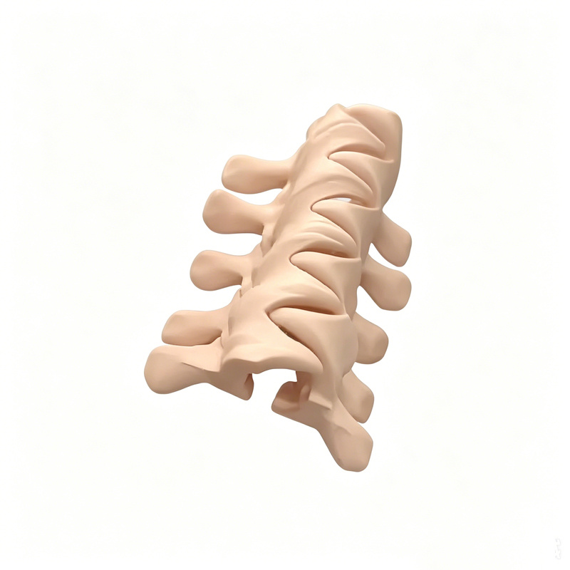 TEMU Spinal Bone Shaped Claw Clip, 1pc Creative Hair Clip, Individual Atmosphere Back Of Head Hair Accessory, Niche Trendy Decorative Hair Clip