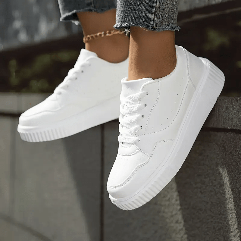 Image of Fashionable Outdoor Couple Board Shoes - Lightweight, , Comfortable Inside, Women's Casual Sports Shoes, Suitable For Daily Casual Wear And Office Work, Women Shoes, Sneakers