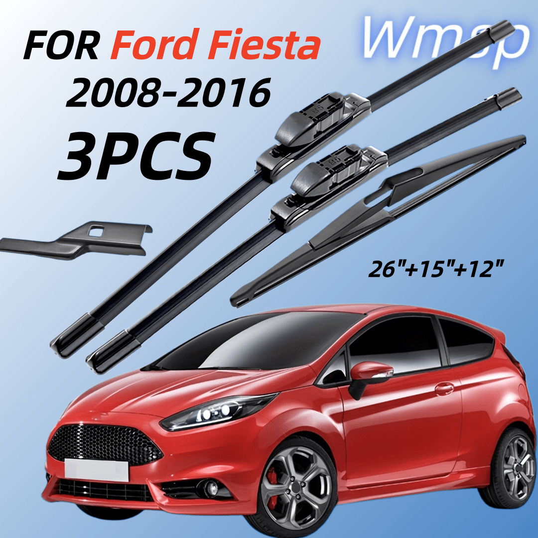 TEMU For Ford 6 2008 2009 2010 2011 2012 2013 2014 2015 2016 Complete Front& Rear Wiper Replacement Kit- Sizes 26