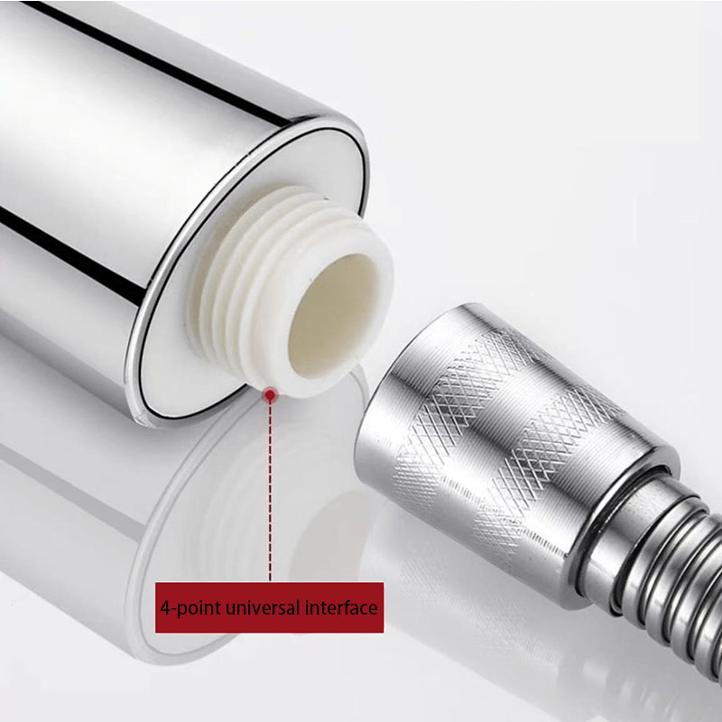 MROOFUL Handheld Shower Head System with 5-Mode High-Pressure Spray