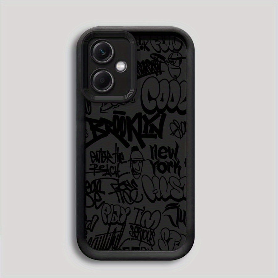 TEMU Fundas Protectoras de Silicona para Xiaomi Redmi 13C 12C 12 A3 A3x A2 POCO X3 NFC C61 C51 C50, Calidad Antigolpes Negra con