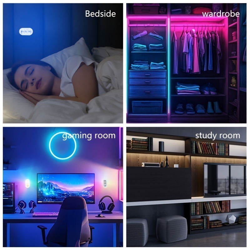 Mini Touch Lamp, Indoor Multicolor LED Ambient Light