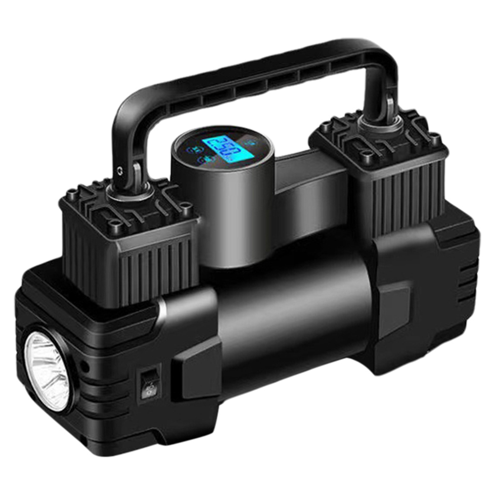 TEMU Tire Inflator Heavy Duty Deluxe Portable Air Compressor Tire Air Pump For Car Tires- Car Additions, 12v 150psi With Digital Pressure Gauge,