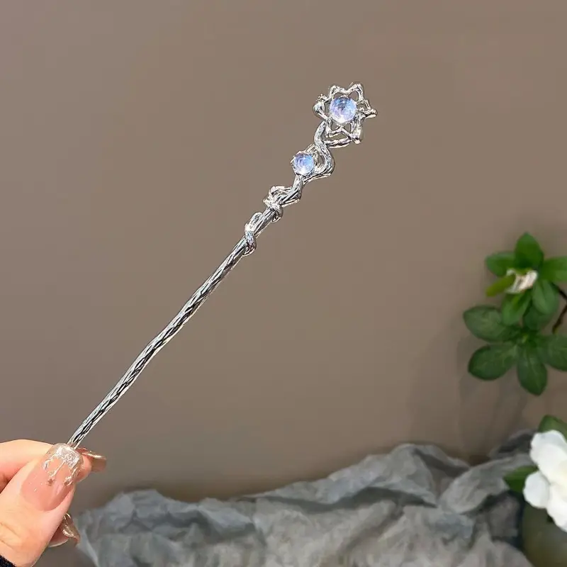 8pcs hairpin for women with ancient style and high end feeling elegant hairpins suitable for parties and daily wear Product details 8
