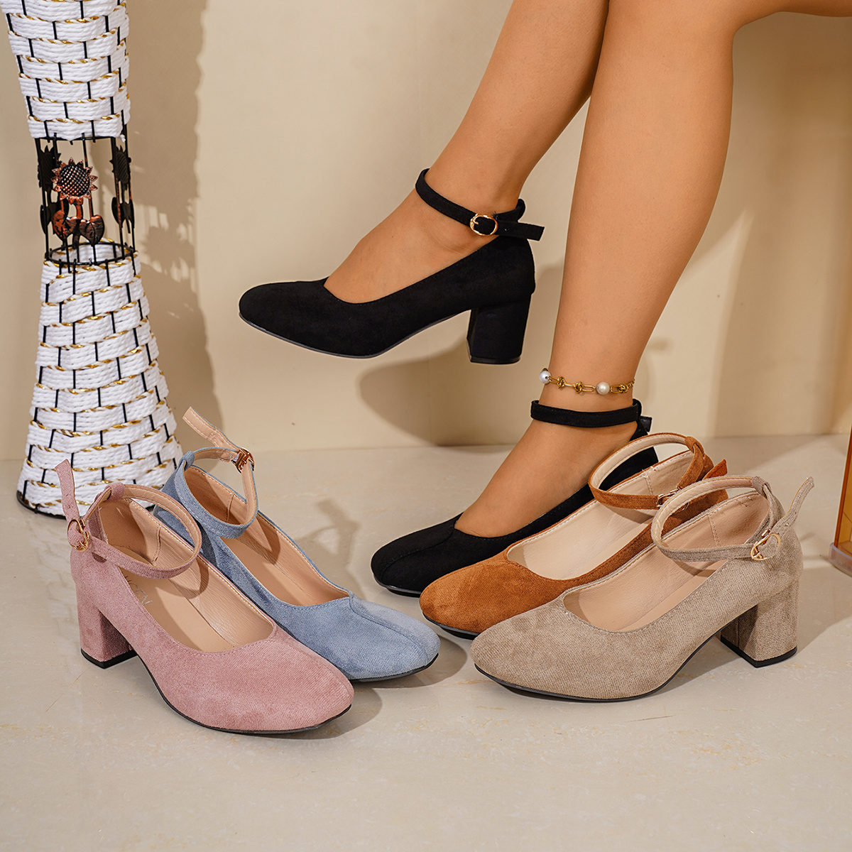 ladies dress shoes australia * Pointed Toe Women'S Shallow Mouth Fashion Versatile High Heels Single  Shoes Outdoor Beach Soft Sole Comfortable Pointed Toe Women Shoes Chic  Chunky Heel Shoes Work Shoes