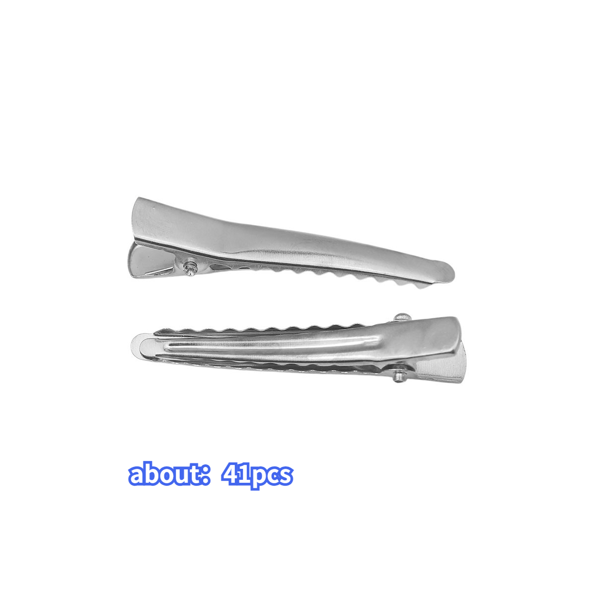 TEMU Multiple Sizes Available, White K-style Pointed-tip Clips For Jewelry And Hair Accessory Making, Simple Square Clips - Suitable For Diy Handmade