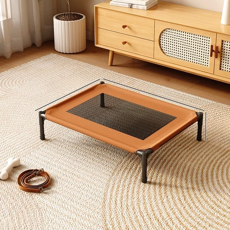portable military style cooling dog bed kennel suitable for small medium large dogs breathable temperature controlled washable bed with assembly ventilation system for travel camping use for puppies and pets Product details 7