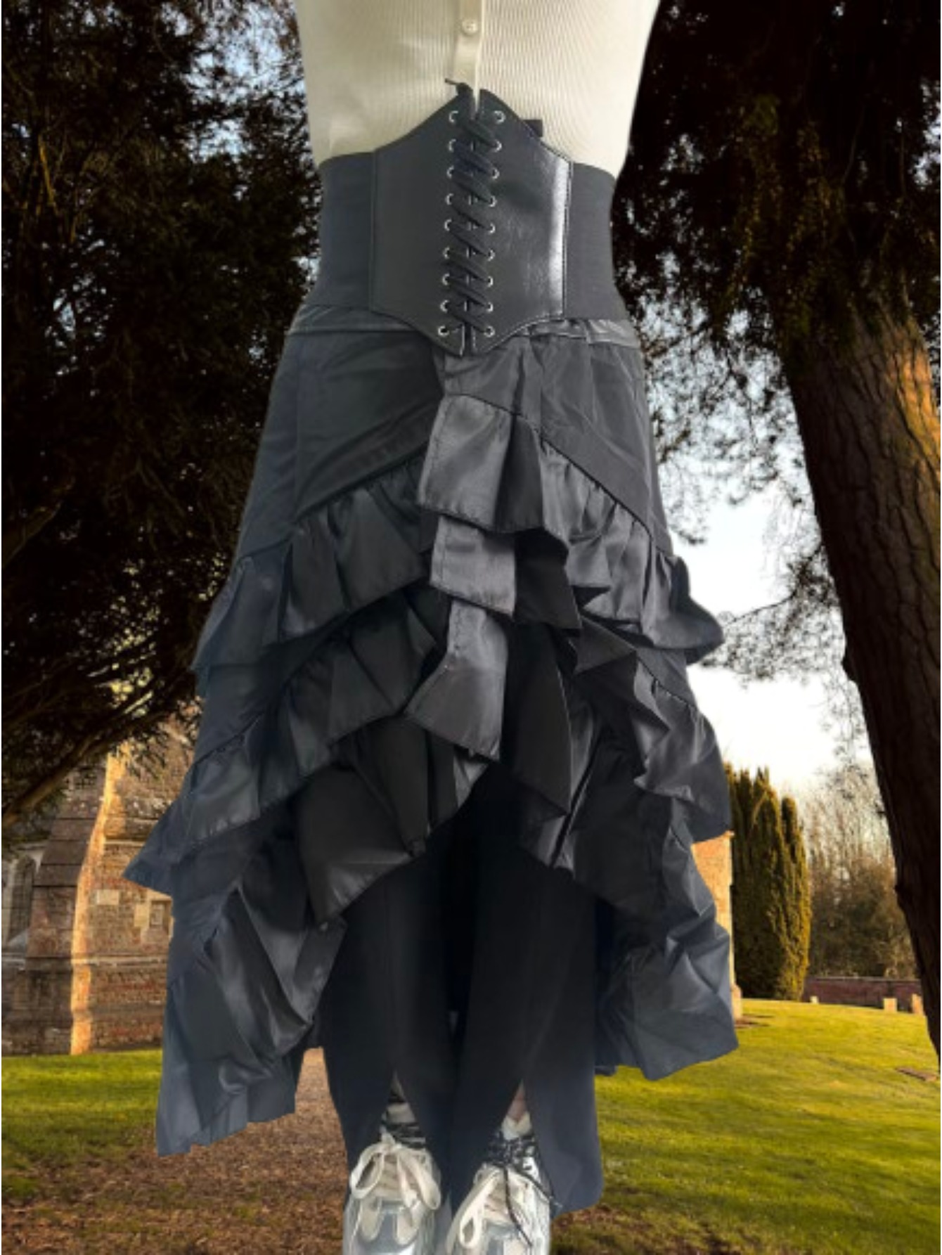pirate black dress Dead Pirate Gothabilly Dress M