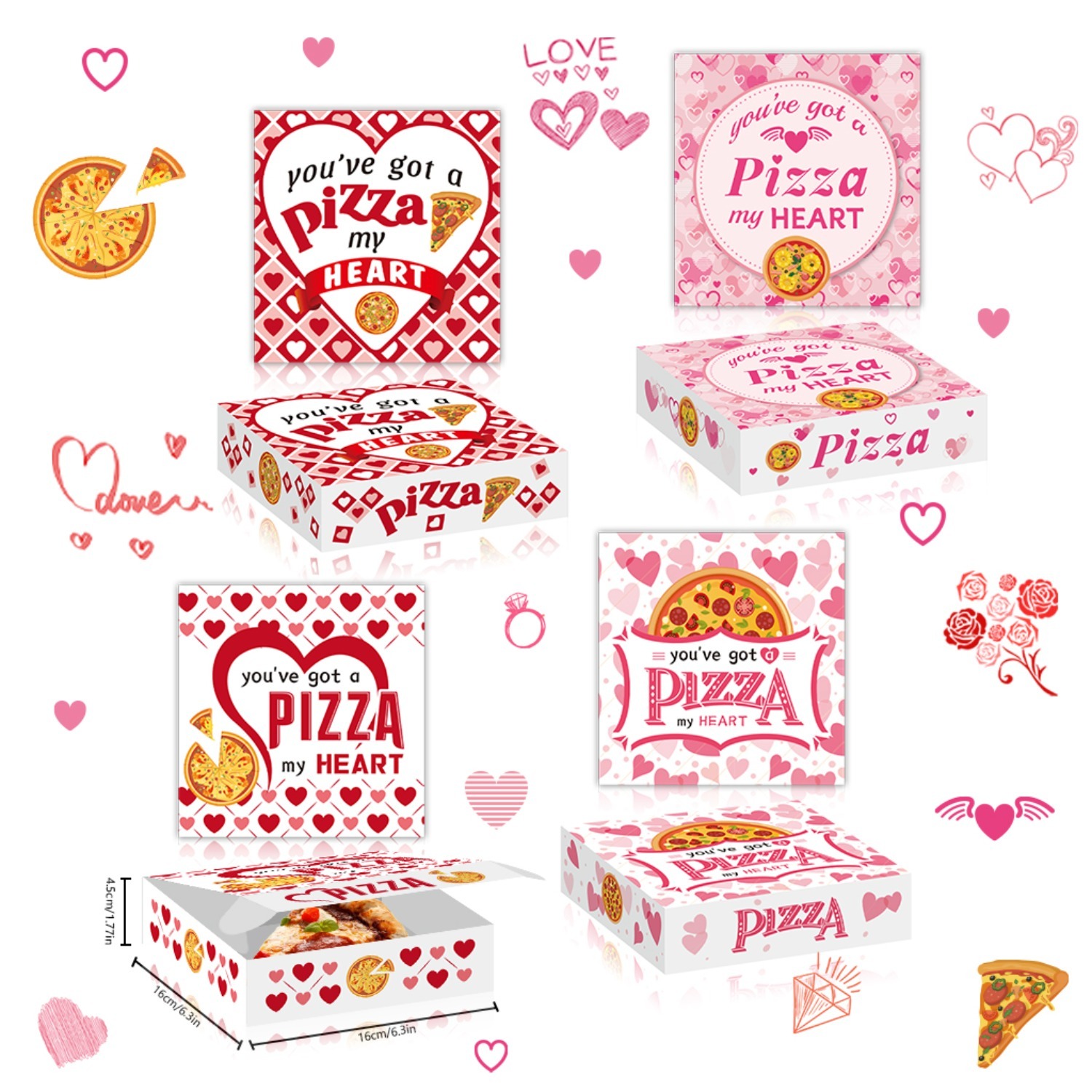 12 heart shaped   boxes for mothers day valentines day gift packaging for valentines day parties suitable for valentines day mothers day birthdays weddings