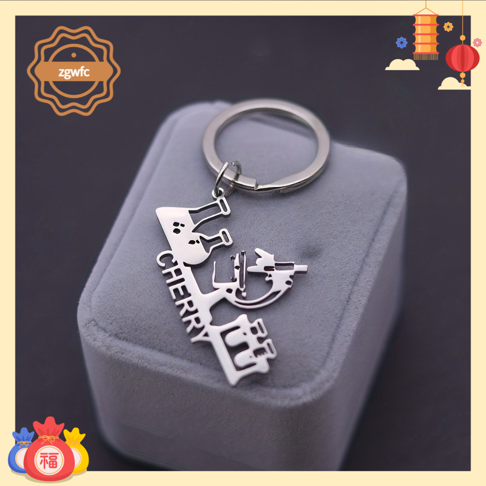 TEMU Laboratory Microscope Keychain - Custom Name/element Symbol, Science Key Chain, Ideal For Biology Students, Chemists, Doctors - Graduation Gift,